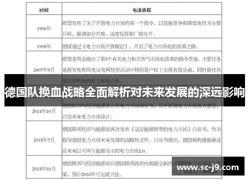 德国队换血战略全面解析对未来发展的深远影响