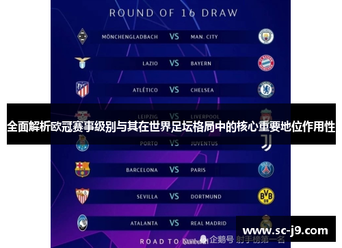 全面解析欧冠赛事级别与其在世界足坛格局中的核心重要地位作用性